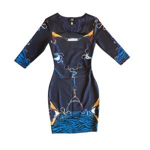 Cavalli Class Neoprene Print Zebra